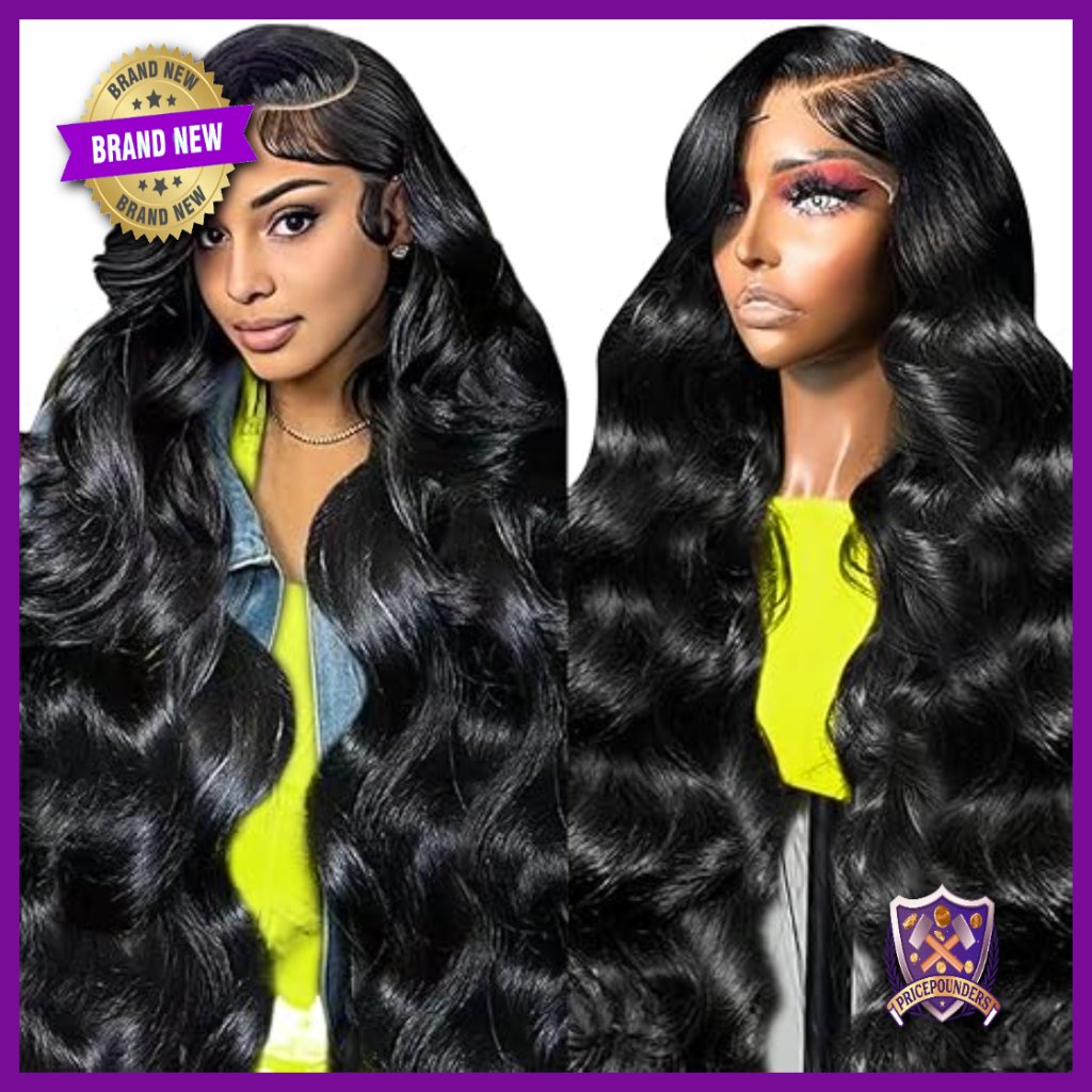 30 Inch Body Wave Lace Front Wig Human Hair 13x4 Hd Glueless Pre Plucked